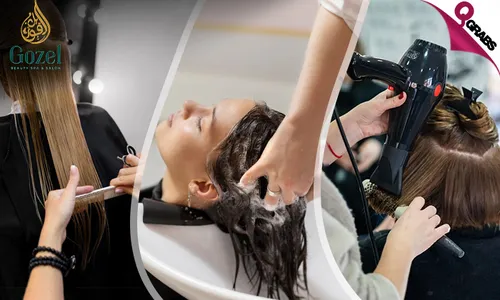Hair Trim with Hair Spa & Blow-Dry for Ladies!